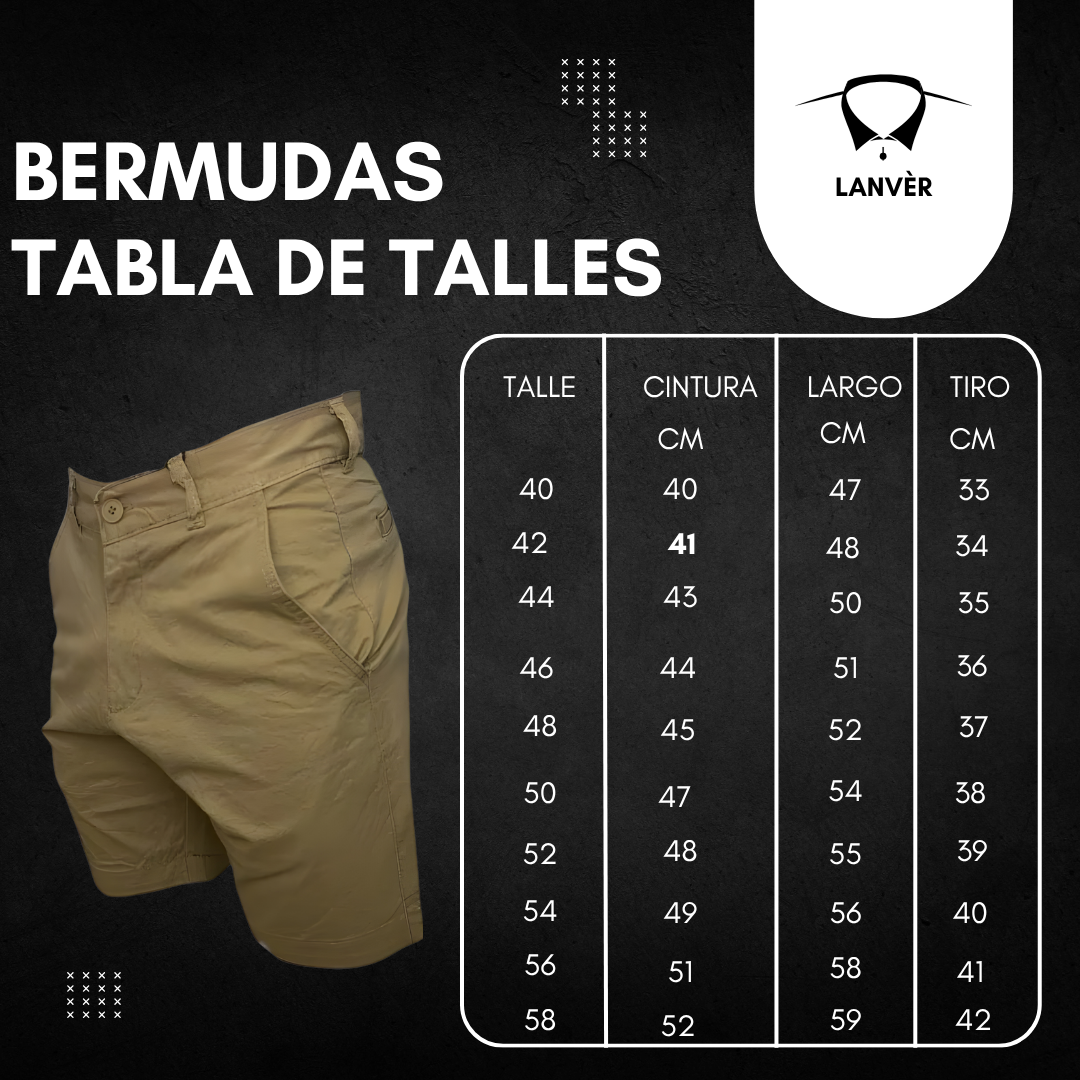 PACK ESENCIAL X 2 BERMUDAS CORTE CHINO