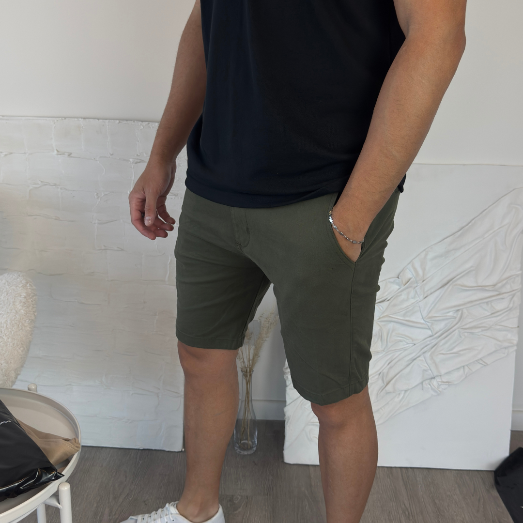 PACK ESENCIAL X 2 BERMUDAS CORTE CHINO