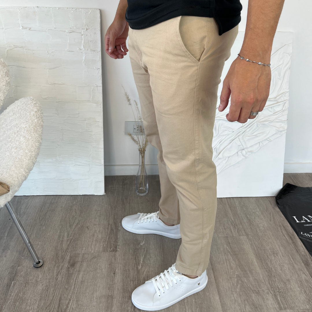 [PACK INICIAL 2 PANTALONES CORTE CHINO ]